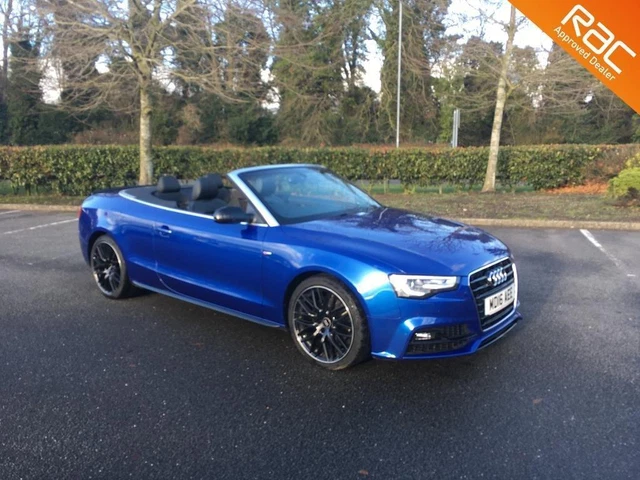 Audi A5 2.0 Tdi S Line Special Edition Plus Auto,Black Lth,Sat Nav,Rear Cam,Fsh