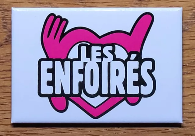 rare Magnet collector Les Enfoirés - Restos du Coeur