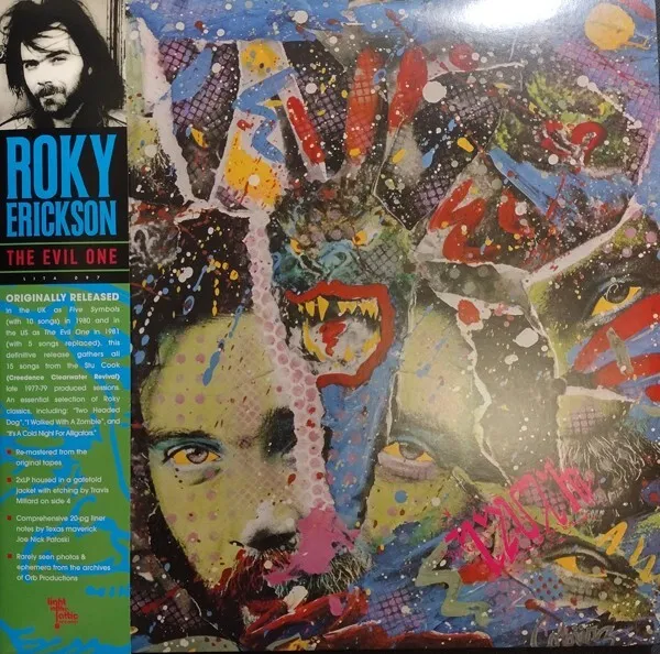 Roky Erickson And The Aliens ‎– The Evil One - 2XLP Black vinyls - SEALED