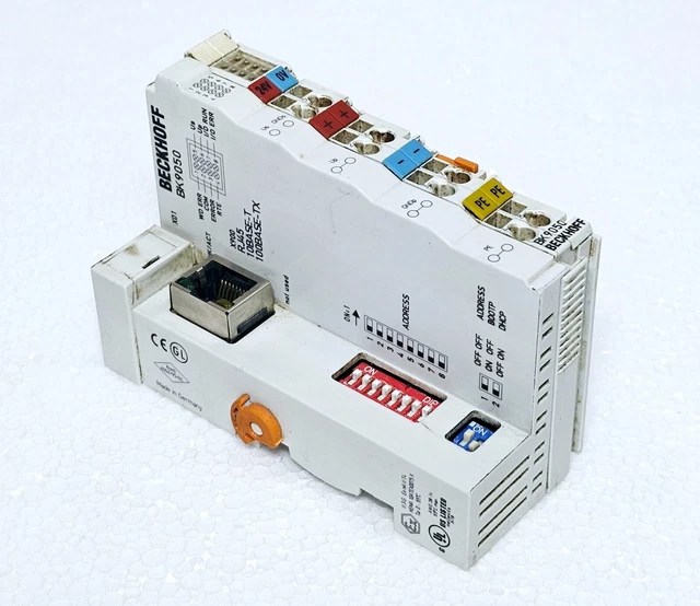 BECKHOFF BK9050 ETHERNET Tcp/Ip Bus Coupler Module #4 £140.25 - PicClick UK