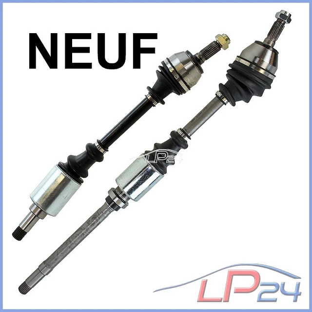 2x CARDAN DE TRANSMISSION AVANT GAUCHE+DROIT POUR CITROEN C15 1.1 i 1.4 i +E