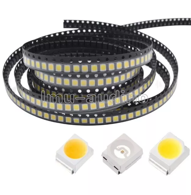 200PCS White PLCC-2 3528 1210 Super Bright Light LED POWER TOP SMD SMT NEW