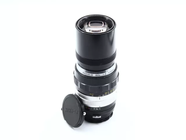 Nikon Nikkor-Q Auto 200mm f/4 Pre Ai Lens N.Mint Optics - GARANTIE 60 JOURS