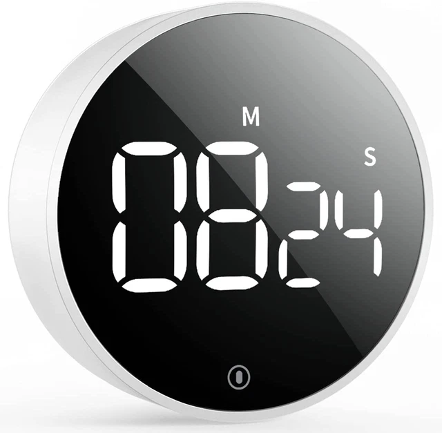 Timer Digitale Brannan – Conto Alla Rovescia 59:59 – Sottile, Tascabile, Con Batteria Inclusa – Per Cucina, Forno, Allenamento