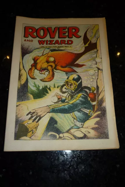 THE ROVER & WIZARD - Date 06/04/1968 - UK Comic