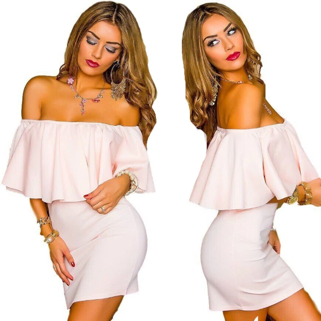 Minirobe Courte Femme - Modèle DL-779, Neuve Avec étiquettes, Style Volant Et Mode