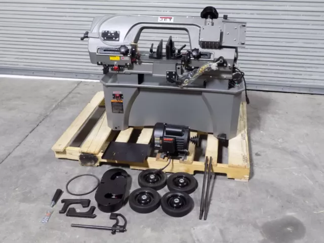 Jet 7 x 12 Manual Horizontal / Vertical Bandsaw 230v 1 Ph. HVBS-712D Damage