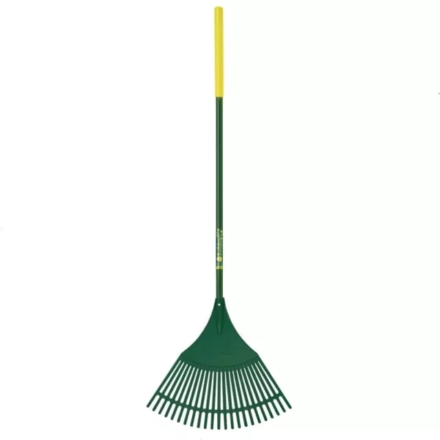 Bulldog Evergreen Long Plastic Leaf Rake 48" FAST DISPATCH, 10yr Guarantee