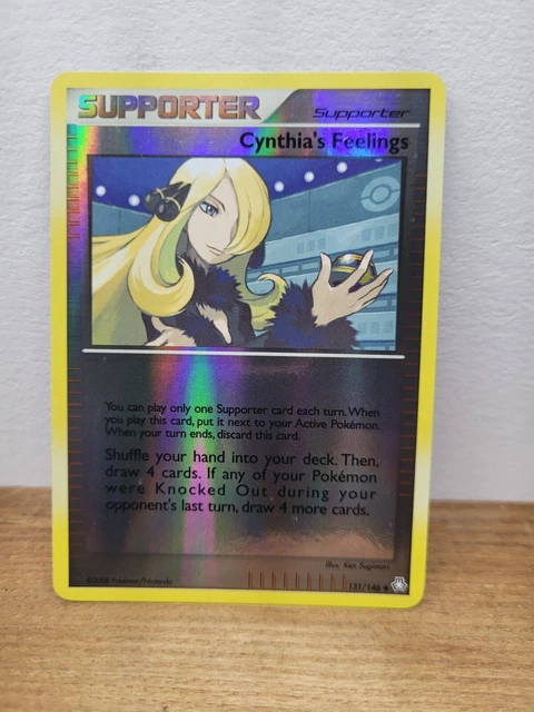 CYNTHIA'S FEELINGS 131/146 - Legends Awakened Holo Near Mint