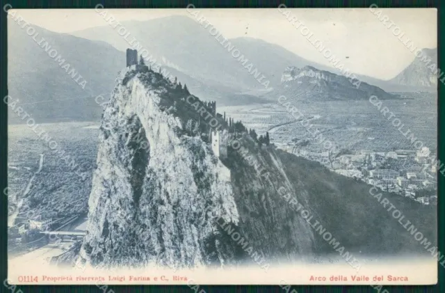 Trento Arco Valle del Sarca cartolina MT3929