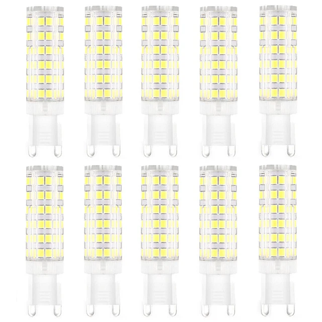10x G9 LED 7W Birne 2835SMD führte Energiesparlampen Super Bright 220V Kaltweiß