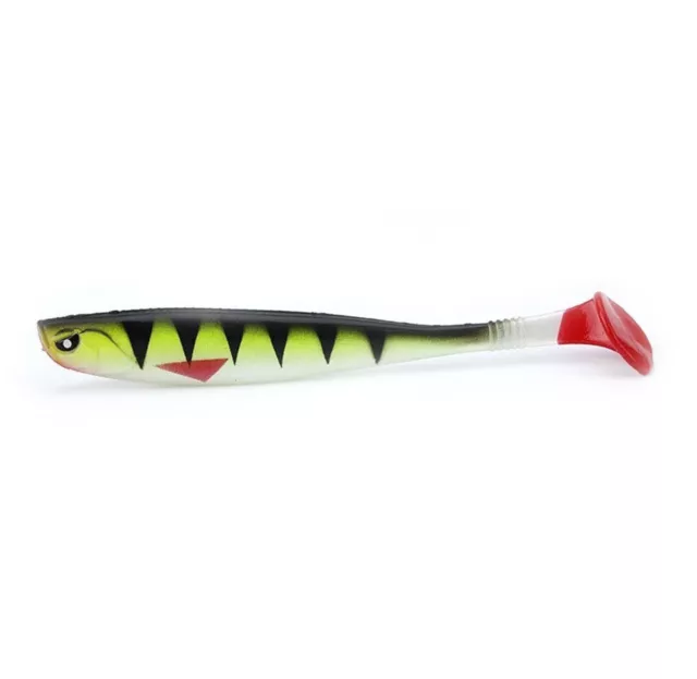 Soft Fishing Lure 12cm 10g 3D Bait Shad Silicone Bass Pike Minnow Swim Tackle