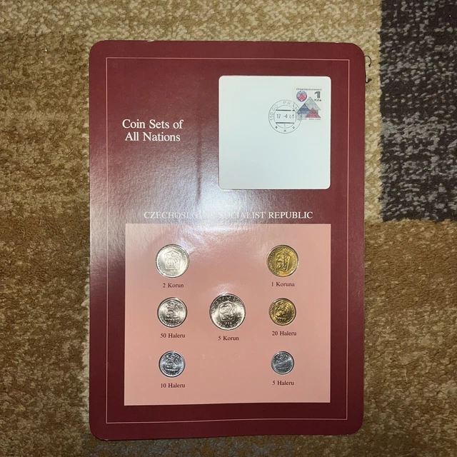 FRANKLIN MINT Coin Sets Of All Nations Volume 1 (PRC Yuan 5,2,1 + Info Cards) 4