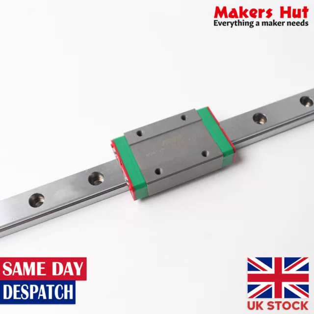 Genuine Hiwin Linear Rail MGN12H Carriage - MGN Rail - Top Quality