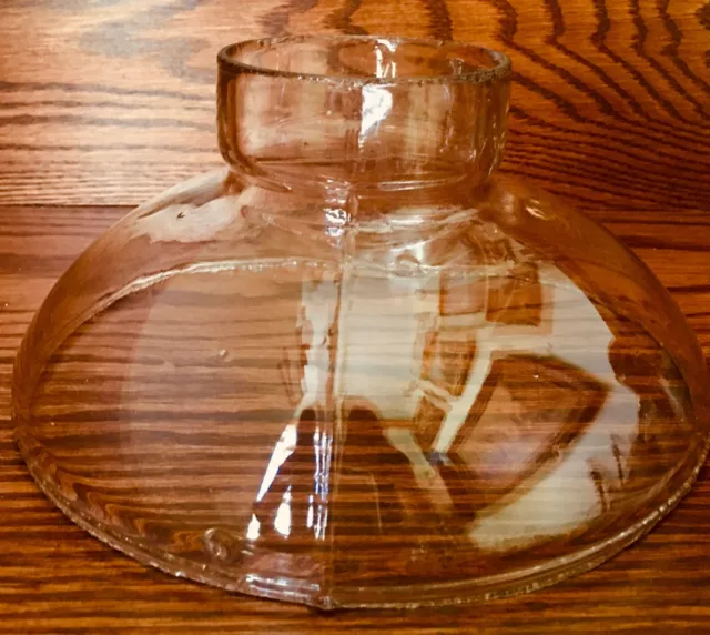 Vintage Clear Glass Illuminator Lamp Shade