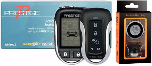 Prestige APS787Z One-Way Remote Start / Keyless Entry and Security System with u