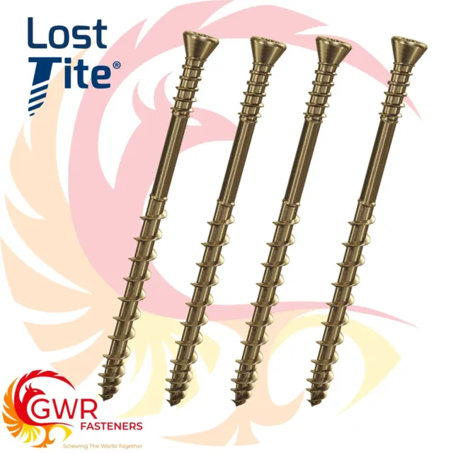 Tongue & Groove Flooring Screws 3.5Mm Lost-Tite Fibre Wooden Floor Woodscrews