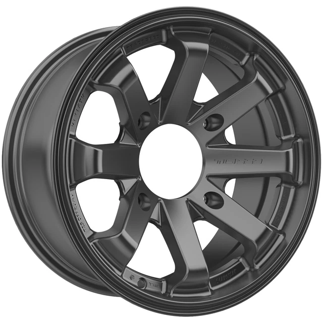 TIS UTV 559A 14x7 4x110 +10mm Gunmetal Wheel Rim 14" Inch