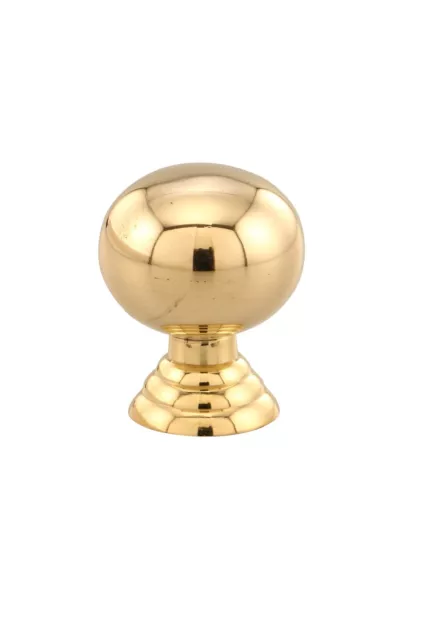 Brass Knob Plain Ball Drawer/Cabinet Door knob Cupboard Drawer Furniture Pull