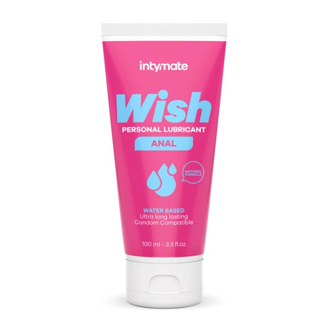 Lubrificante anale a base acqua gel intimo sessuale salva preservativo Intymate