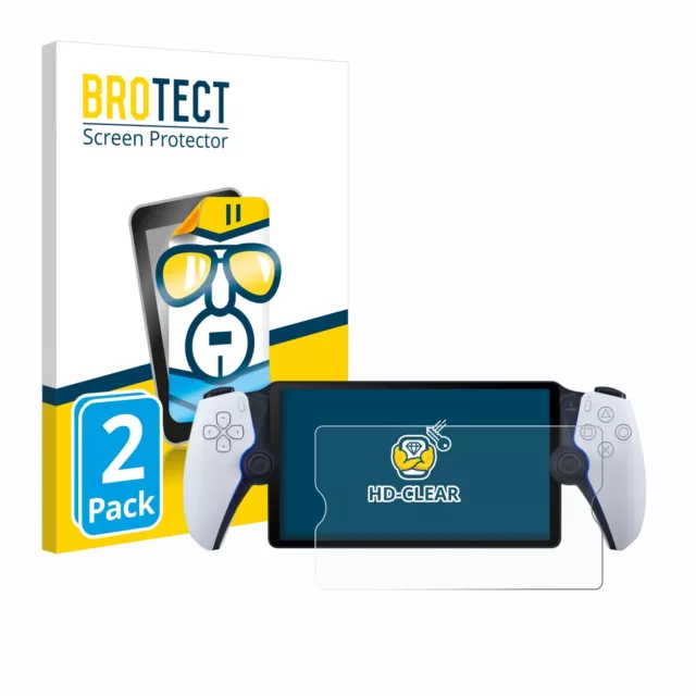 2x Film Protection Ecran pour Sony Playstation Portal Clair Protecteur