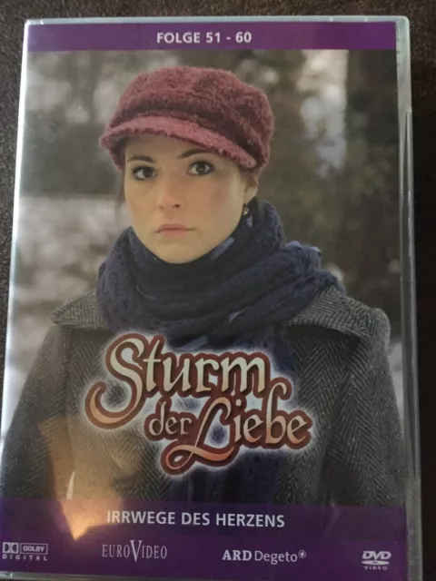 STURM DER LIEBE 6, Irrwege Des Herzens, Folge 51 - 60, 3 DVDs EUR 6,50