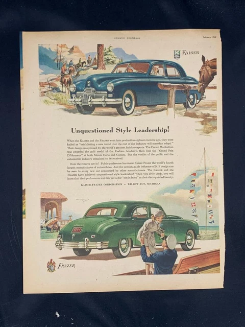 Magazine Ad* - 1948 - Kaiser-Frazer - (#4)