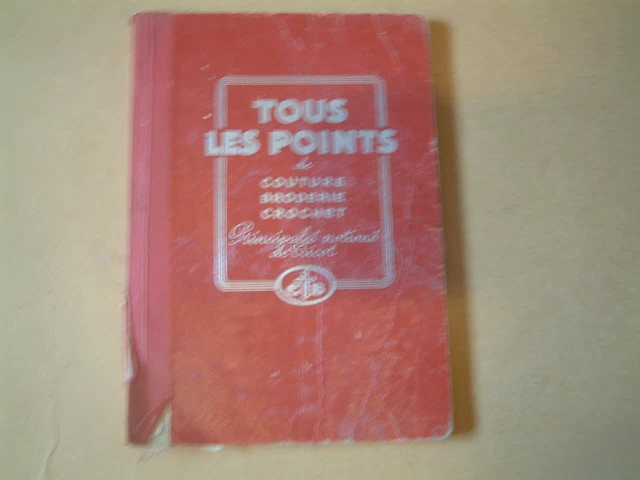 TOUS LES POINTS De Couture Broderie Crochet * EUR 12,00 - PicClick FR
