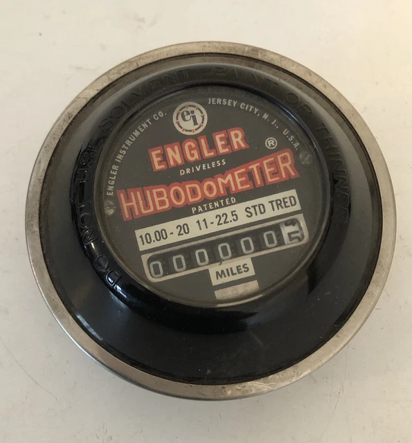 Genuine Engler Driveless Hubodometer New Nos 684 Jersey City Nj