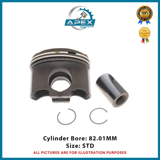 Prima Piston Rings Set – Mercedes-Benz 4.0 CDI V8 OM629 STD X1, Made In Poland