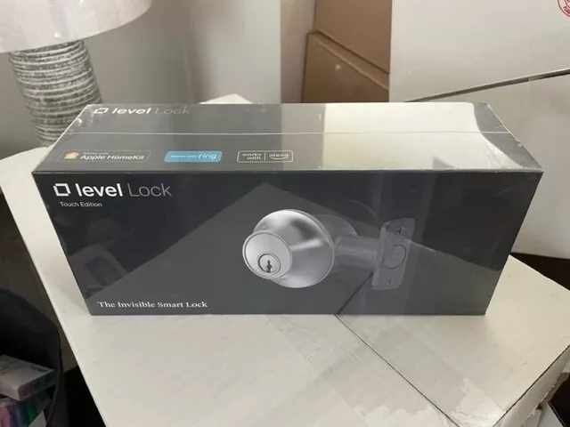 Level Lock Touch Edition The Invisible Smart Lock Matte Black