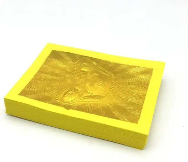 Chinese Joss Paper - Ancestor Money - Gold Foil (Pack of 100)