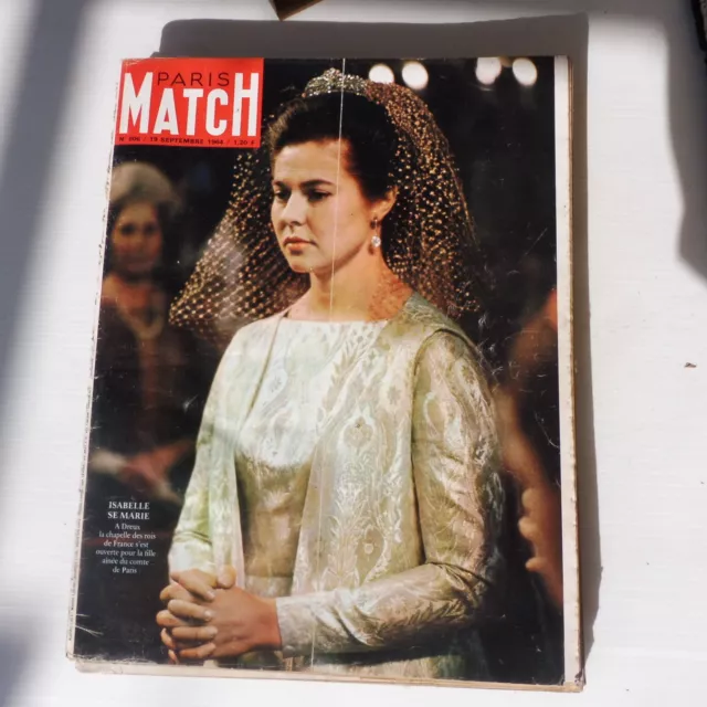 Magazine Paris Match N° 806 - 19 Septembre 1964 - Isabelle Fille Du Comte Paris