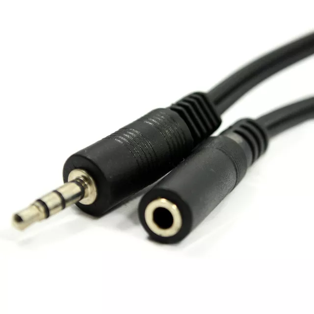 3m 3.5mm Stereo Jack to Socket Headphone Extension