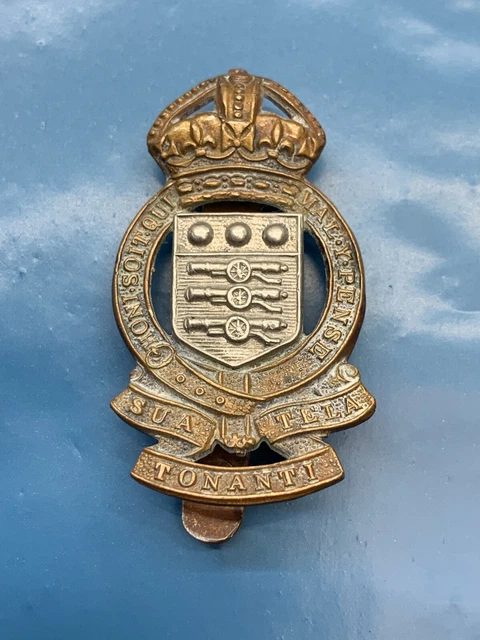 ORIGINAL WW2 BRITISH Army Kings Crown Cap Badge - Ordnance Corps - Rare ...