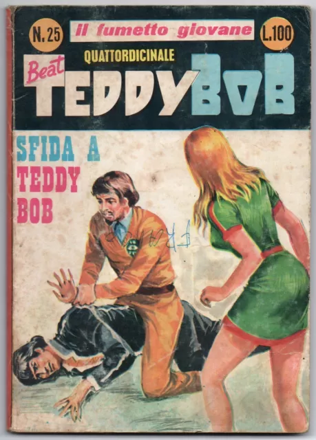 TEDDY BOB (beat) il fumetto giovane N.25 SFIDA A TEDDY BOB editrice C.E.A. 1967