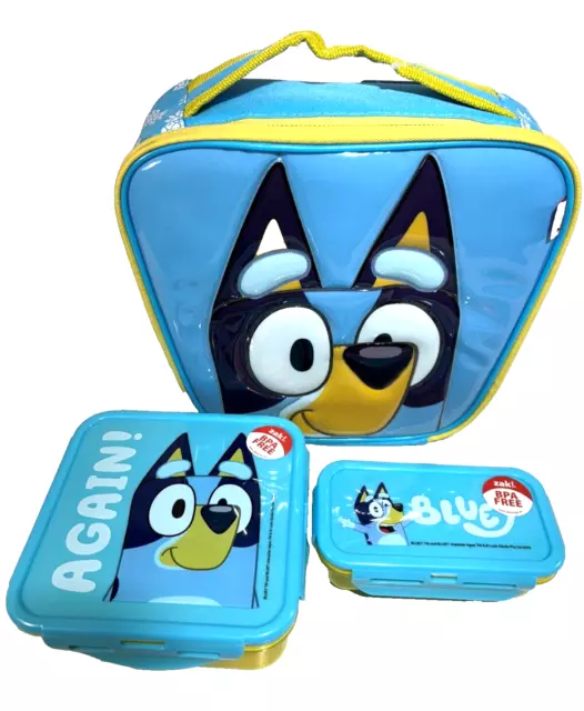 Bluey - Kids School Insulated Lunch Bag & Food Snacks Lunch Boxes