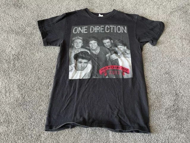 ONE DIRECTION T SHIRT Band Concert Harry Styles 1D Color Blocks NWOT  Juniors XS