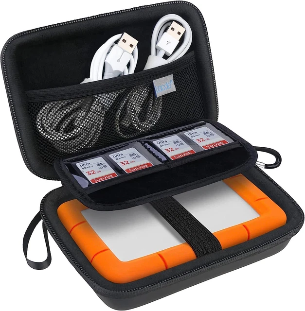 Hard Drive Carrying Case for LaCie Rugged/Rugged Mini/Rugged Thunderbol...