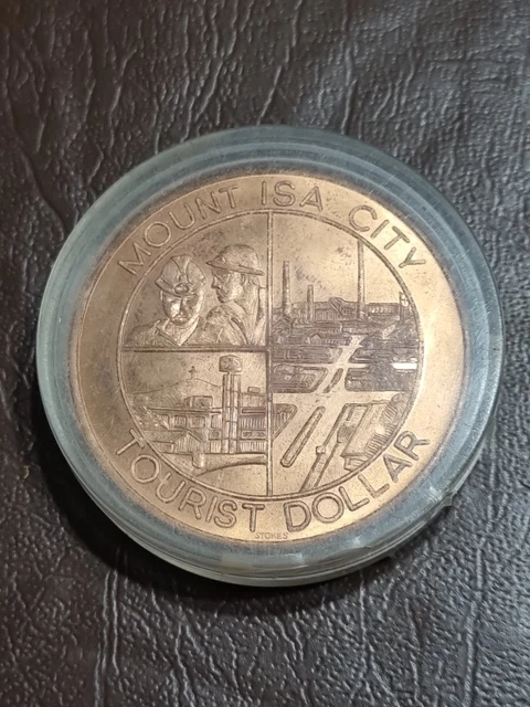 AUSTRALIA: MOUNT ISA City, Queensland Tourist Dollar, 45mm