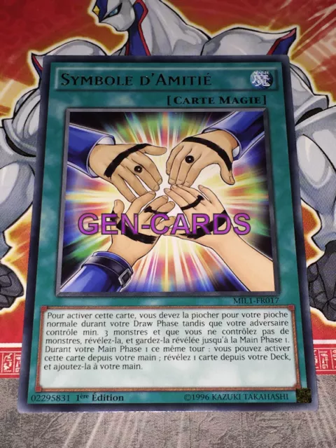 Carte Yu Gi Oh SYMBOLE D'AMITIE MIL1-FR017