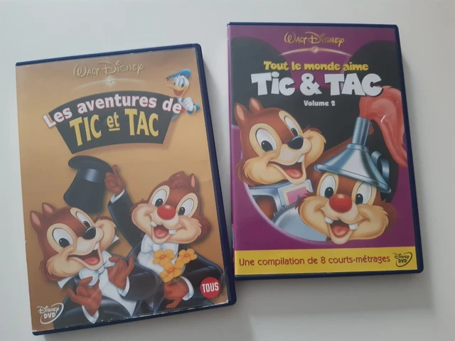 Tic et Tac Disney 2 dvd