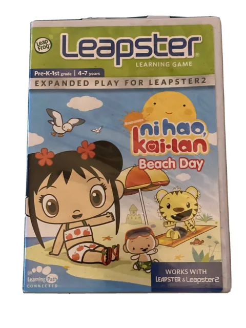 LeapFrog Leapster/2 Nickelodeon nihao kai-lan Beach Day Learning Game