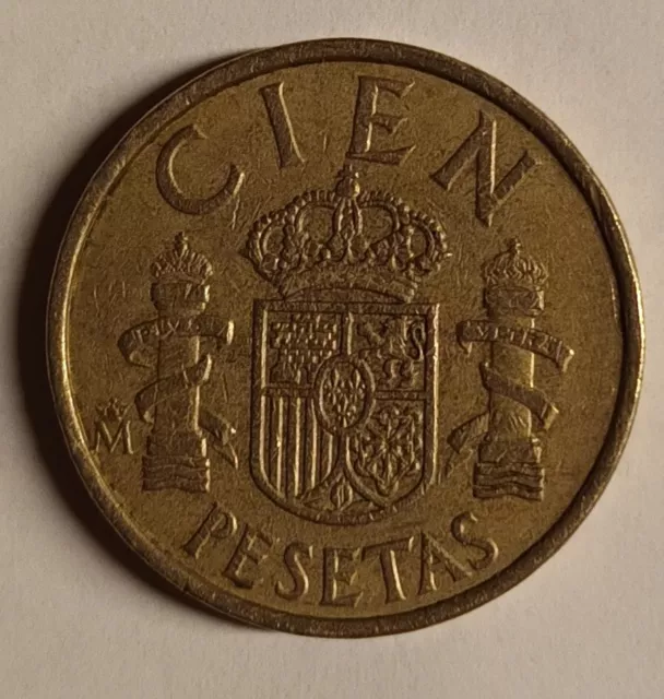 100 pesetas spanien.1982