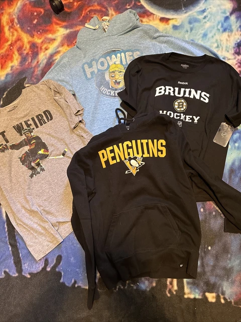 Bulk howies hockey sweatshirt m gretsky t shirt bruins t  penguins sweatshirt