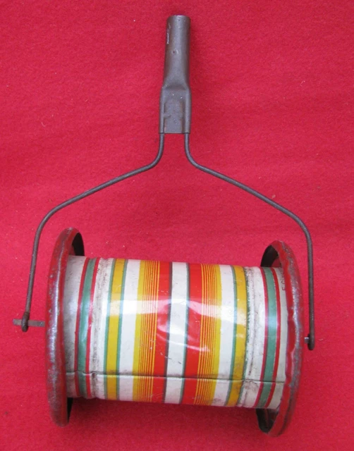 ANCIEN TRACTEUR-ROULEAU COMPRESSEUR-TOLE Litho-Daiya-Made In Japan-Battery Toys EUR 50,00 - FR