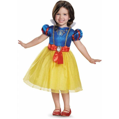(2t) - Disney Princess Snow White Classic Toddler Halloween Costume. Huge Saving