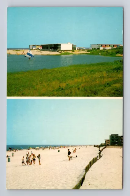 Dewey Beach DE-Delaware, Dewey Beach, Hobo Beach Motel, Vintage Postcard
