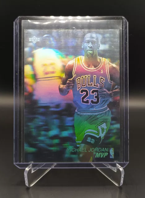 Michael Jordan 1991-92 Upper Deck Award Winner MVP #AW4, Hologramm, more MJ fs