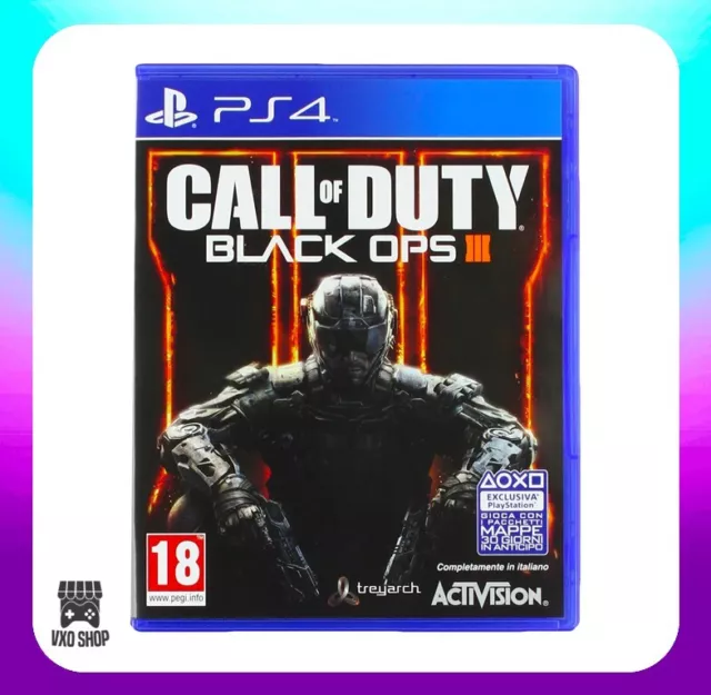 Call Of Duty Black Ops 3 - Ps4 Playstation 4 Con Italiano Guerra Cod Activision